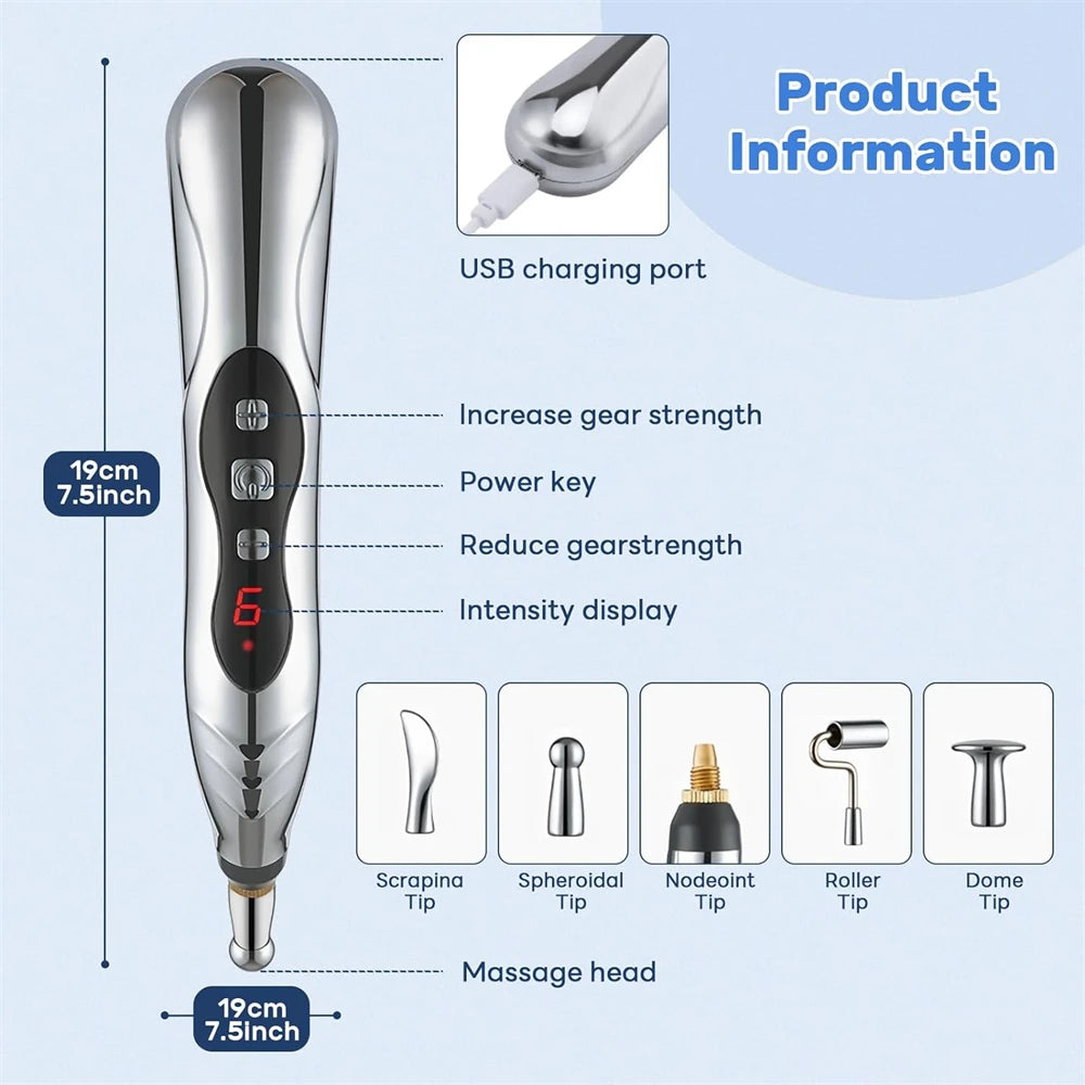 Rechargeable Acupuncture Pen